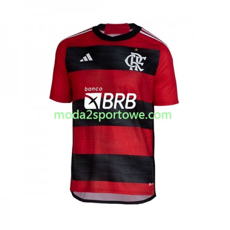 Koszulka CR Flamengo Domowe Stroje Piłkarskie 2023/24 Krótki Rękaw